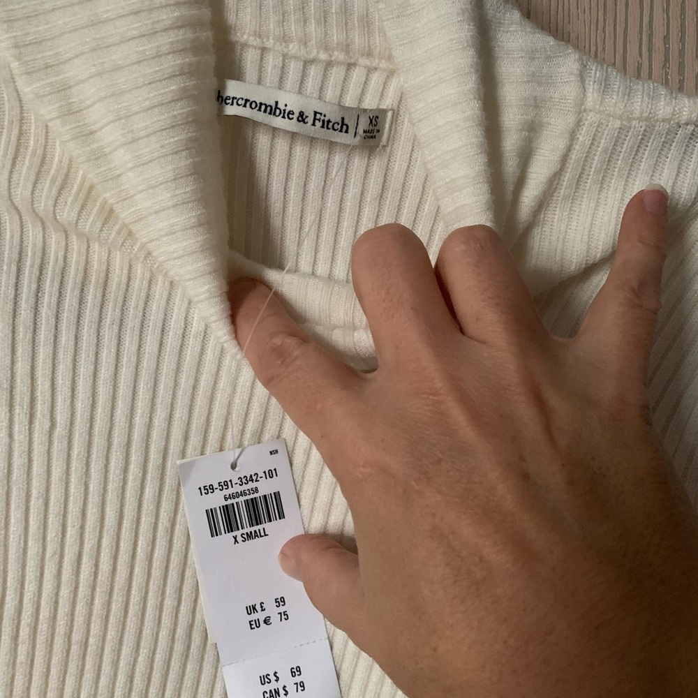 Cream sweater dress - Picture 3 of 3